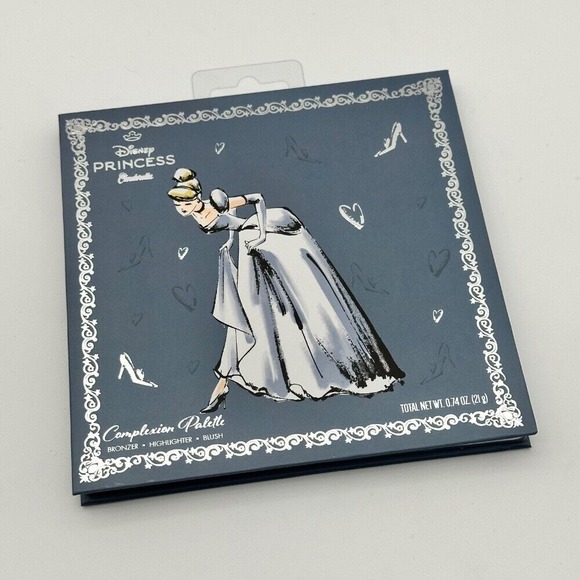 DISNEY Princess Cinderella Complexion Palette Bronzer Highlighter‎ Blush - Picture 7 of 7